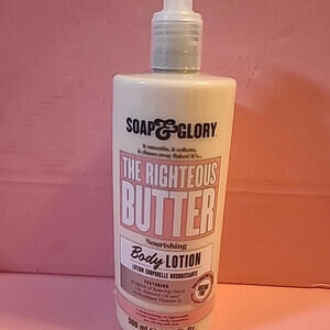Soap & Glory The Righteous Butter Moisturizing Body Lotion - 16.9 fl oz(h)